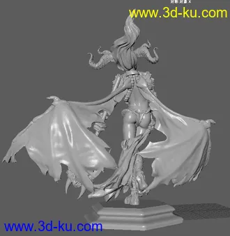 《龙与地下城规则》魅魔-3D打印模型的图片