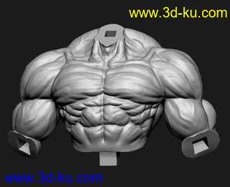 《龙珠z》布罗利-3D打印模型的图片