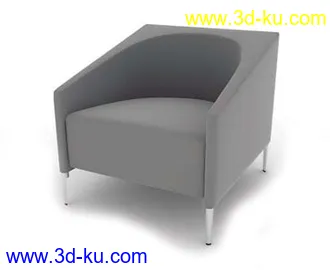 沙发椅模型,沙发凳模型49个的图片
