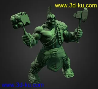 绿巨人-3D打印模型的图片