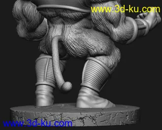 龙珠-大猩猩-3D打印模型的图片10