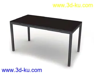 桌子模型,玻璃桌子模型共18个的图片