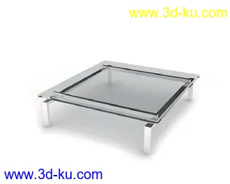 桌子模型,玻璃桌子模型共18个的图片