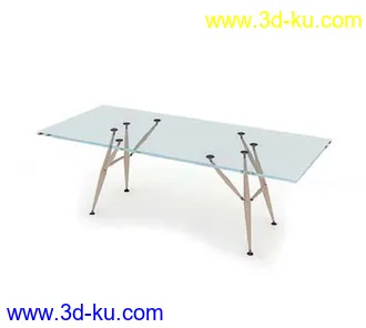 桌子模型,玻璃桌子模型共18个的图片