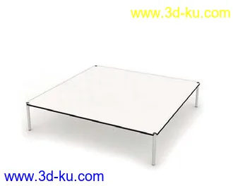 桌子模型,玻璃桌子模型共18个的图片