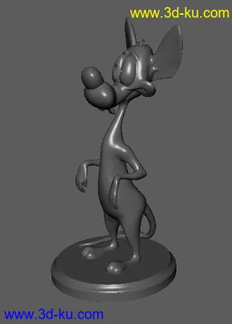 卡通老鼠-3D打印模型的图片