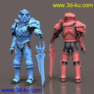 魔兽世界-Anduin Wrynn-3D打印模型的图片