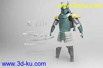 星球大战-波巴·费特-3D打印模型的图片