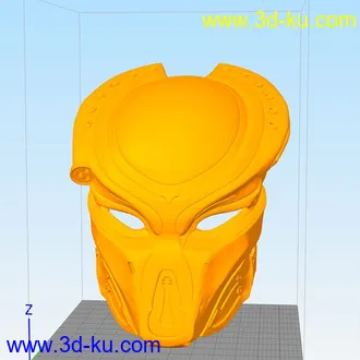 面具-3D打印模型的图片