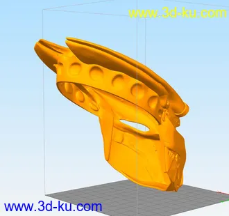 面具-3D打印模型的图片