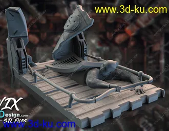 异形皇后-3D打印模型的图片1