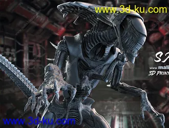 异形皇后-3D打印模型的图片2