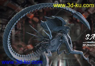 异形皇后-3D打印模型的图片6