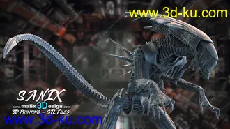 异形皇后-3D打印模型的图片7