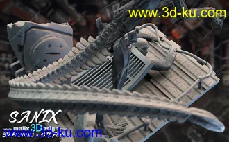 异形皇后-3D打印模型的图片14
