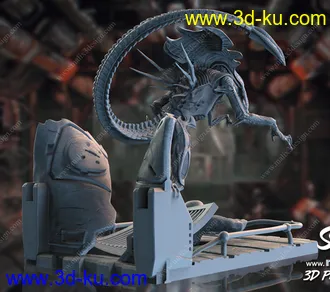 异形皇后-3D打印模型的图片24