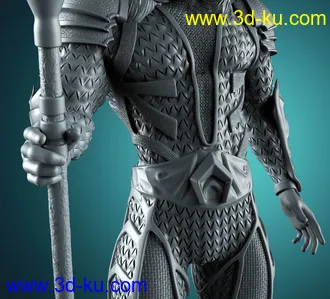 DC漫画-亚瑟·库瑞-3D打印模型的图片