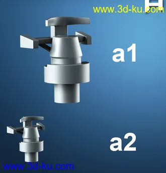 《德军司令部》飞行堡垒-3D打印模型的图片