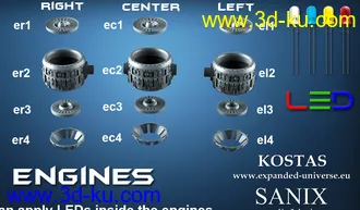 《德军司令部》飞行堡垒-3D打印模型的图片