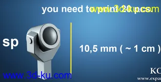 《德军司令部》飞行堡垒-3D打印模型的图片