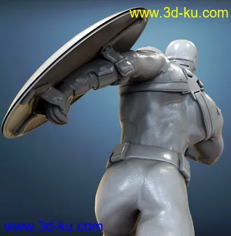 《复仇者联盟》多人打斗场景-3D打印模型的图片