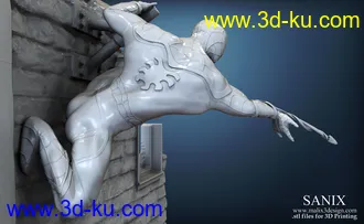 《复仇者联盟》多人打斗场景-3D打印模型的图片