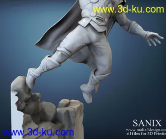 《复仇者联盟》多人打斗场景-3D打印模型的图片