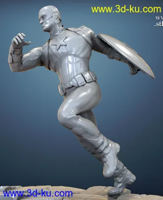 《复仇者联盟》多人打斗场景-3D打印模型的图片70