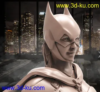 蝙蝠女侠-3D打印模型的图片