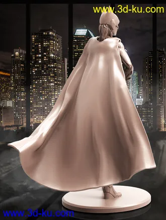 蝙蝠女侠-3D打印模型的图片