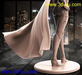 蝙蝠女侠-3D打印模型的图片