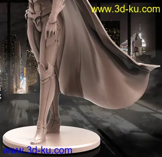 蝙蝠女侠-3D打印模型的图片