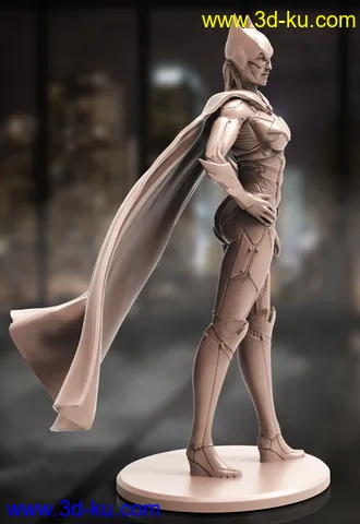 蝙蝠女侠-3D打印模型的图片