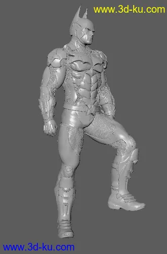 布鲁斯·韦恩-蝙蝠侠-3D打印模型的图片