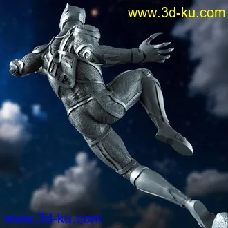 漫威漫画-黑豹-3D打印模型的图片
