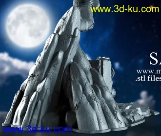 漫威漫画-黑豹-3D打印模型的图片
