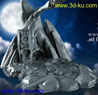 漫威漫画-黑豹-3D打印模型的图片