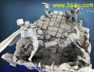 漫威漫画-奇异博士-3D打印模型的图片