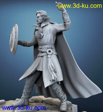 漫威漫画-奇异博士-3D打印模型的图片