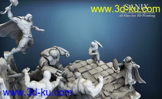 漫威漫画-奇异博士-3D打印模型的图片