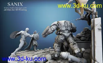 漫威漫画-奇异博士-3D打印模型的图片