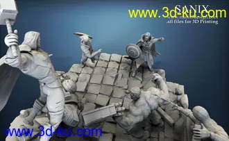漫威漫画-奇异博士-3D打印模型的图片