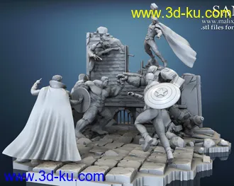 漫威漫画-奇异博士-3D打印模型的图片
