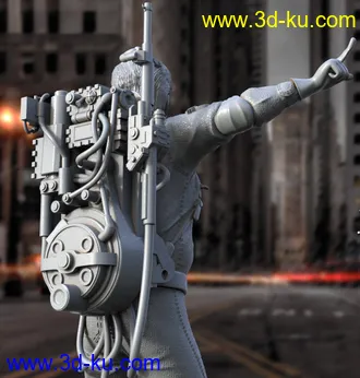《捉鬼敢死队》Spengle-3D打印模型的图片