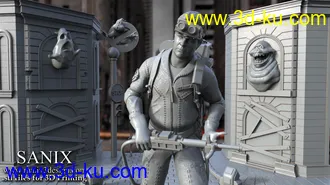 《捉鬼敢死队》Stantz-3D打印模型的图片