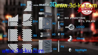 《捉鬼敢死队》Venkman-3D打印模型的图片3