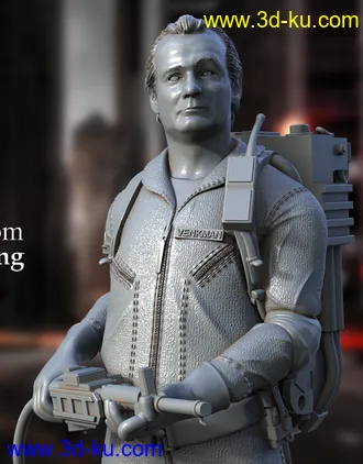 《捉鬼敢死队》Venkman-3D打印模型的图片4