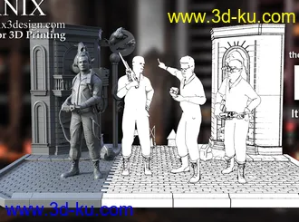 《捉鬼敢死队》Venkman-3D打印模型的图片11