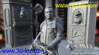 《捉鬼敢死队》Venkman-3D打印模型的图片12