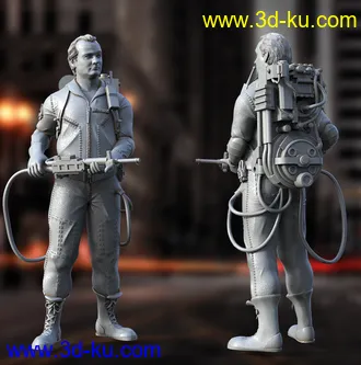 《捉鬼敢死队》Venkman-3D打印模型的图片